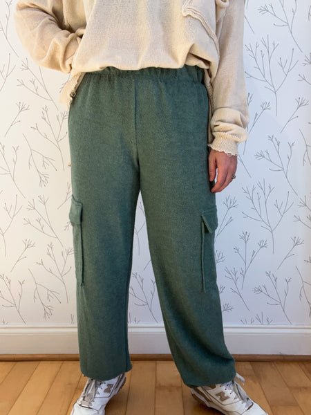 Crop French Terry Jogger Pants