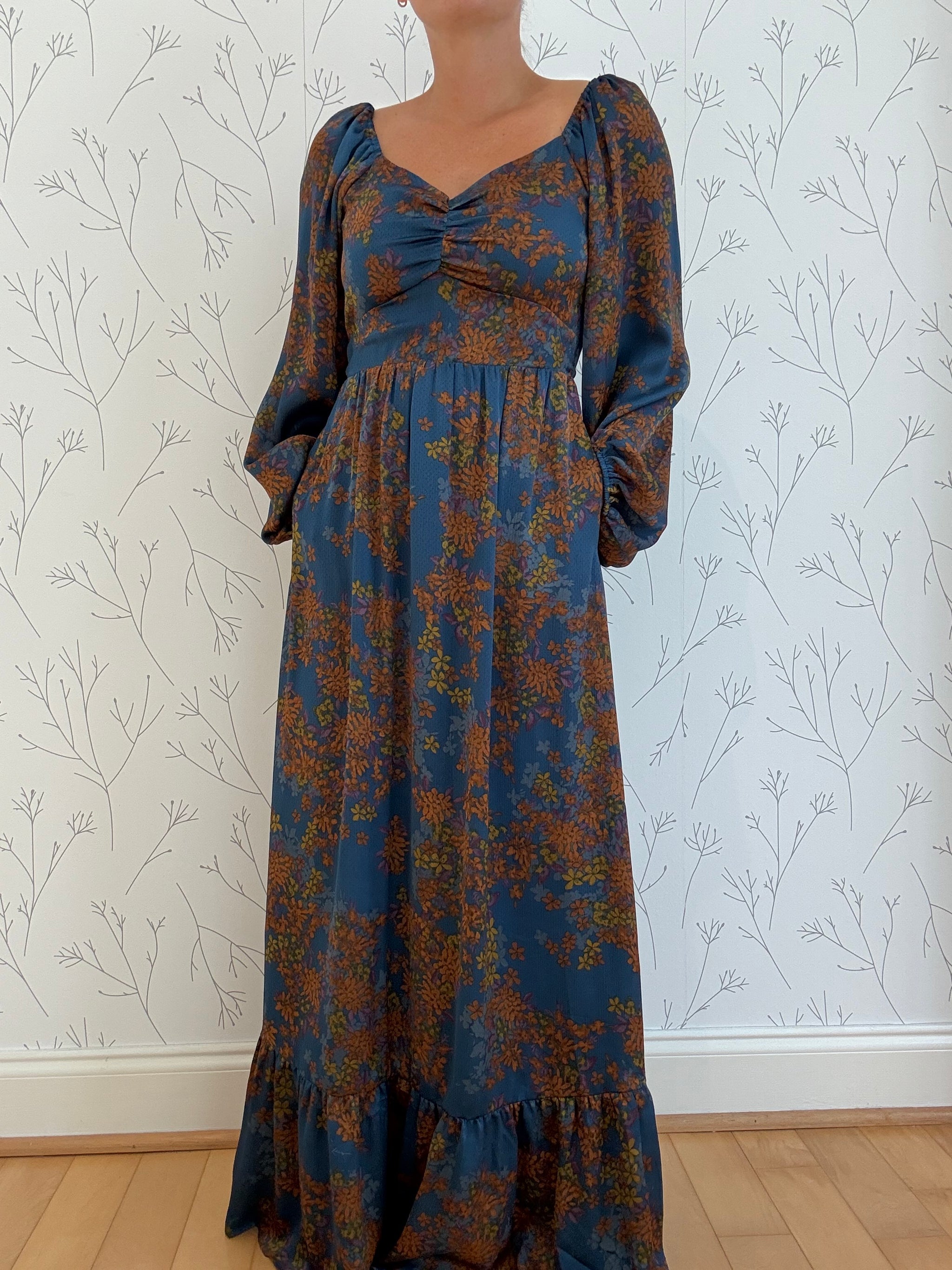 Revival Long Sleeve Maxi Dress