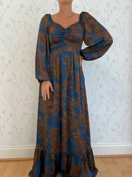 Revival Long Sleeve Maxi Dress