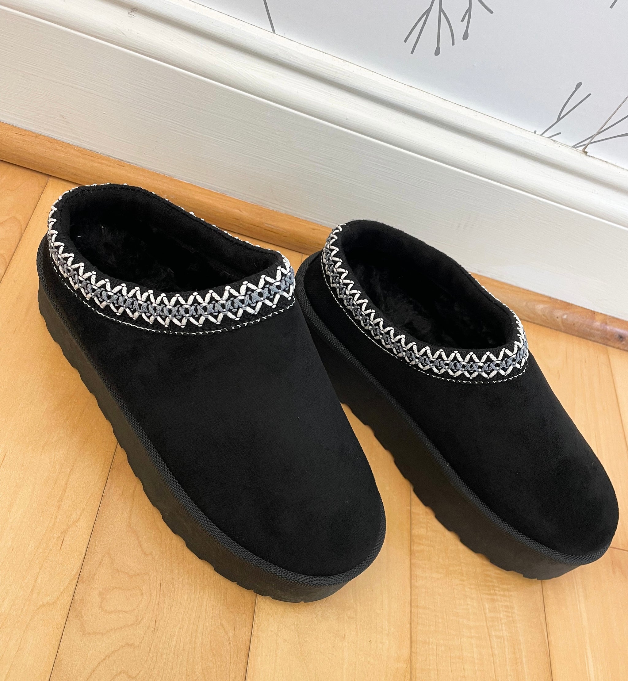 Ugg Style Platform Slipper