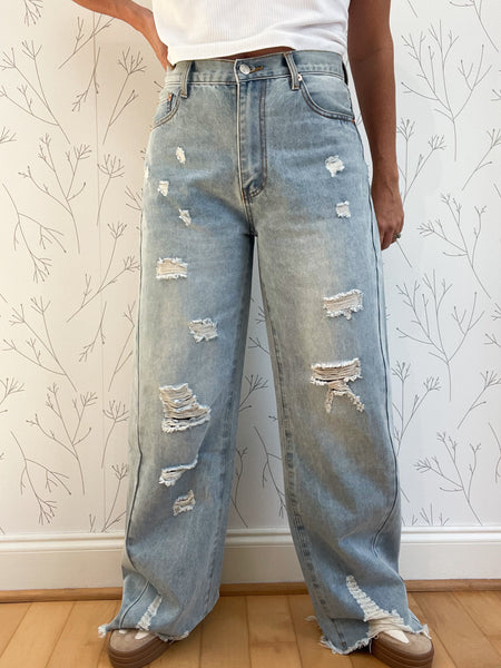 Demi Distressed Denim