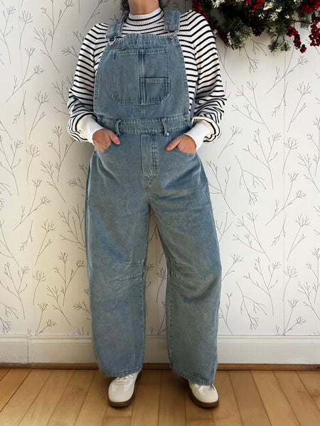 Bailey Barrel Leg Overalls