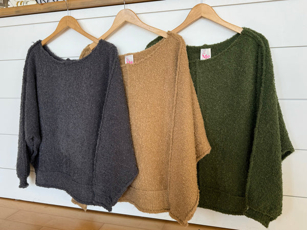 Slouchy Sweater Top