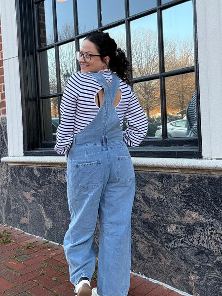 Bailey Barrel Leg Overalls