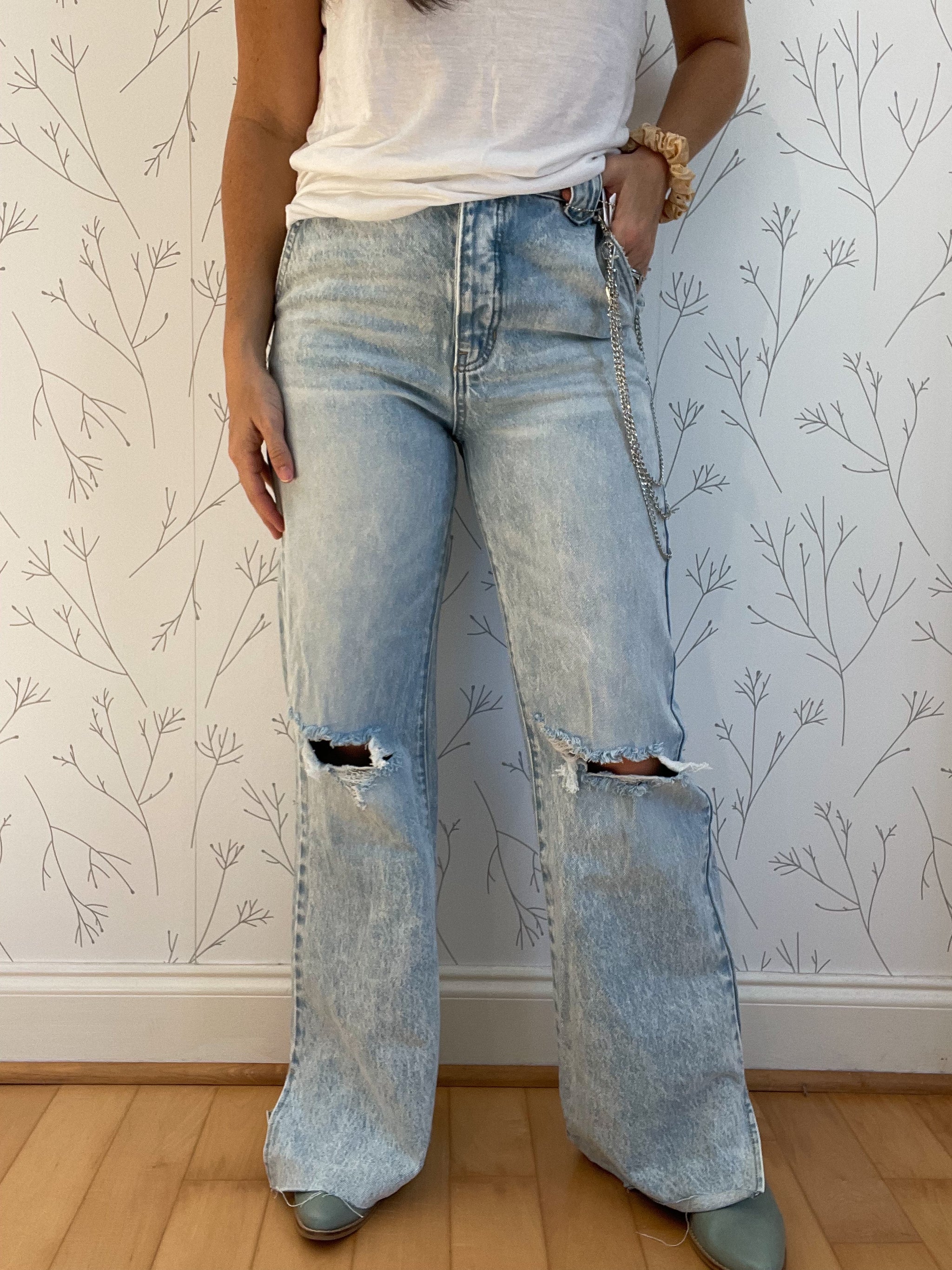 Blair Wide Leg Flare Jeans – 3 jems boutique
