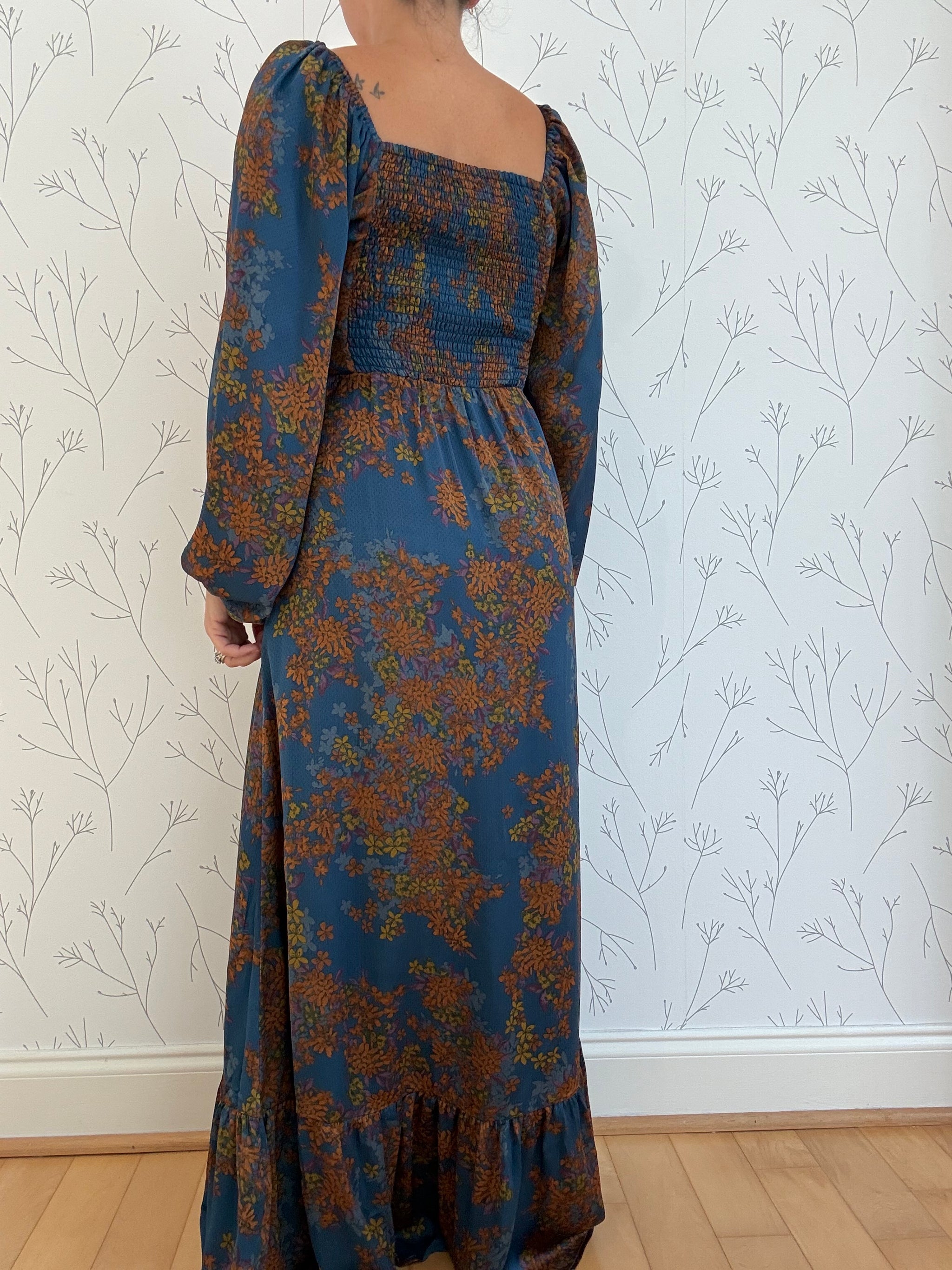 Revival Long Sleeve Maxi Dress