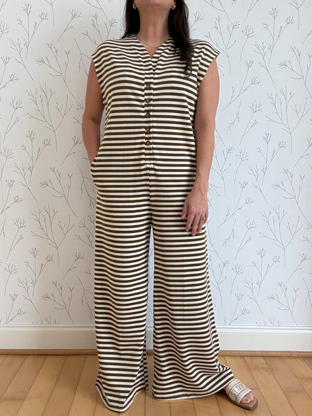 Stripes & Ease Jumpsuit