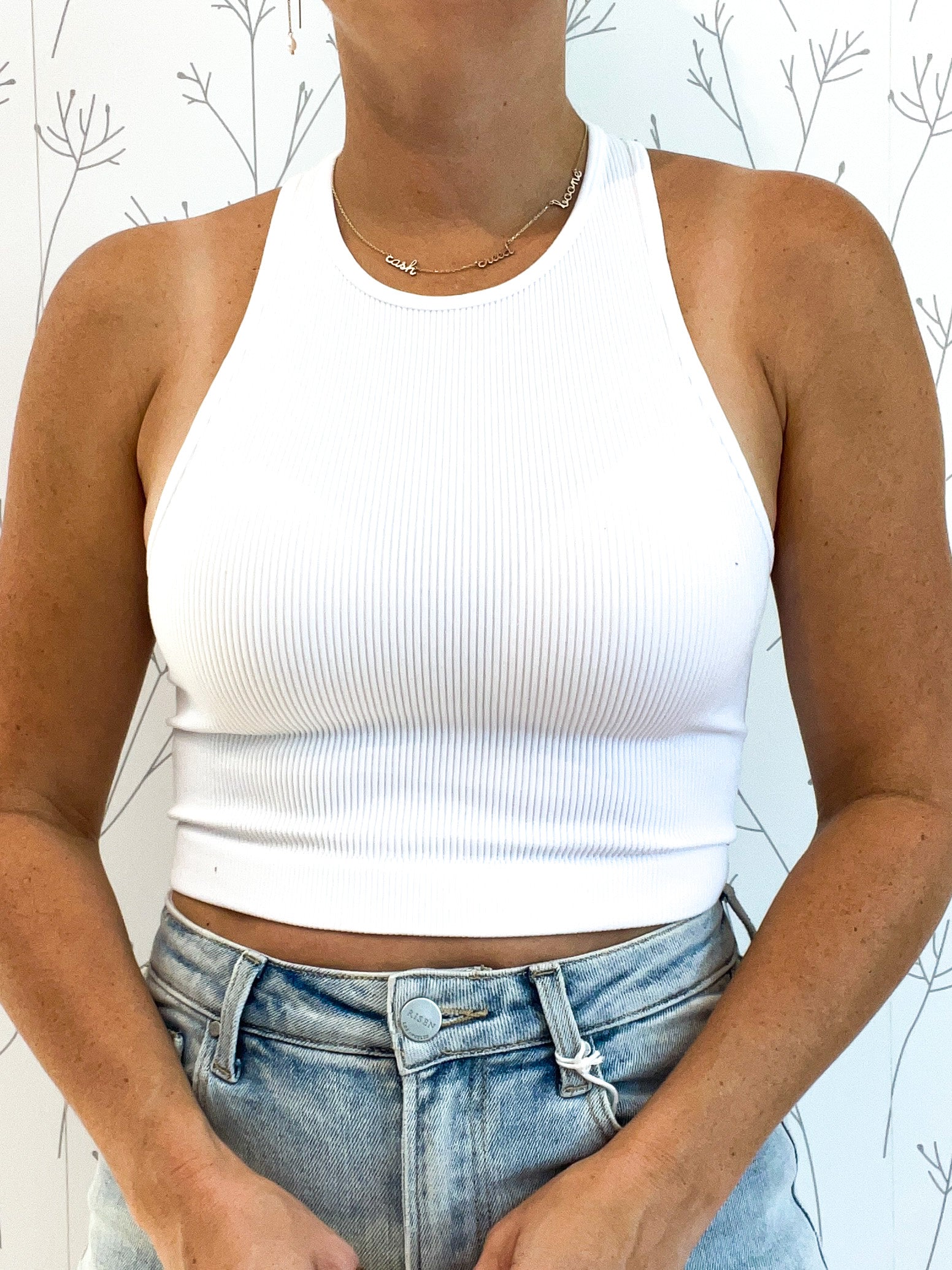 Abby Cropped Tank Top