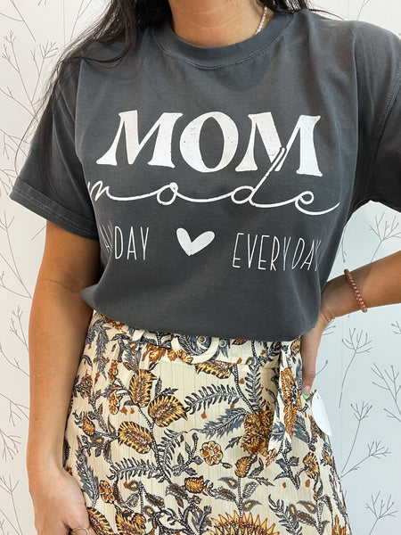 Mom Mode Graphic Tee - Including Plus