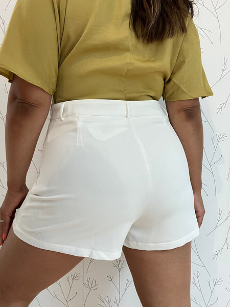 Solid Wrapped Tulip Skort