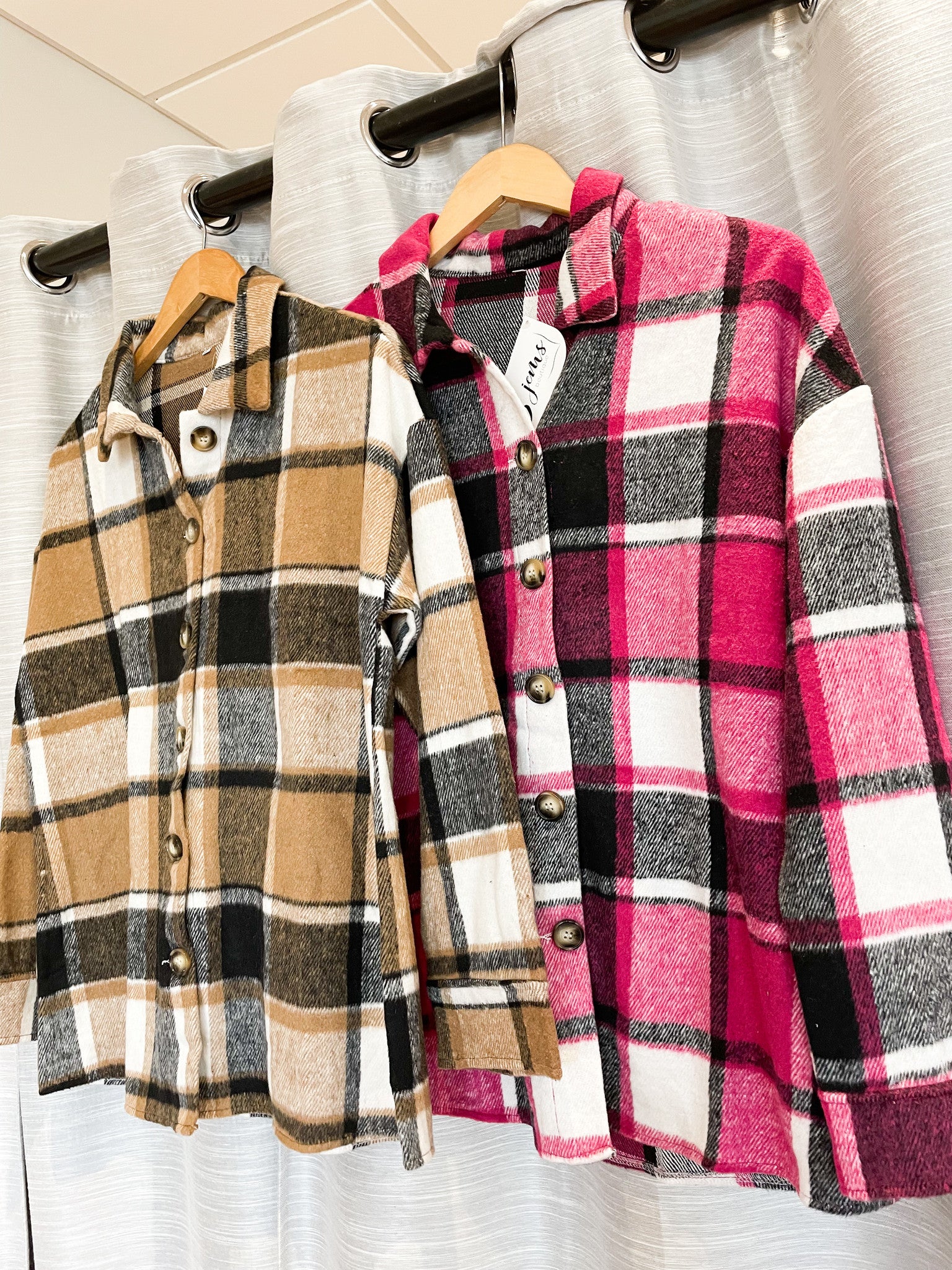 Oversized Flannel Shacket