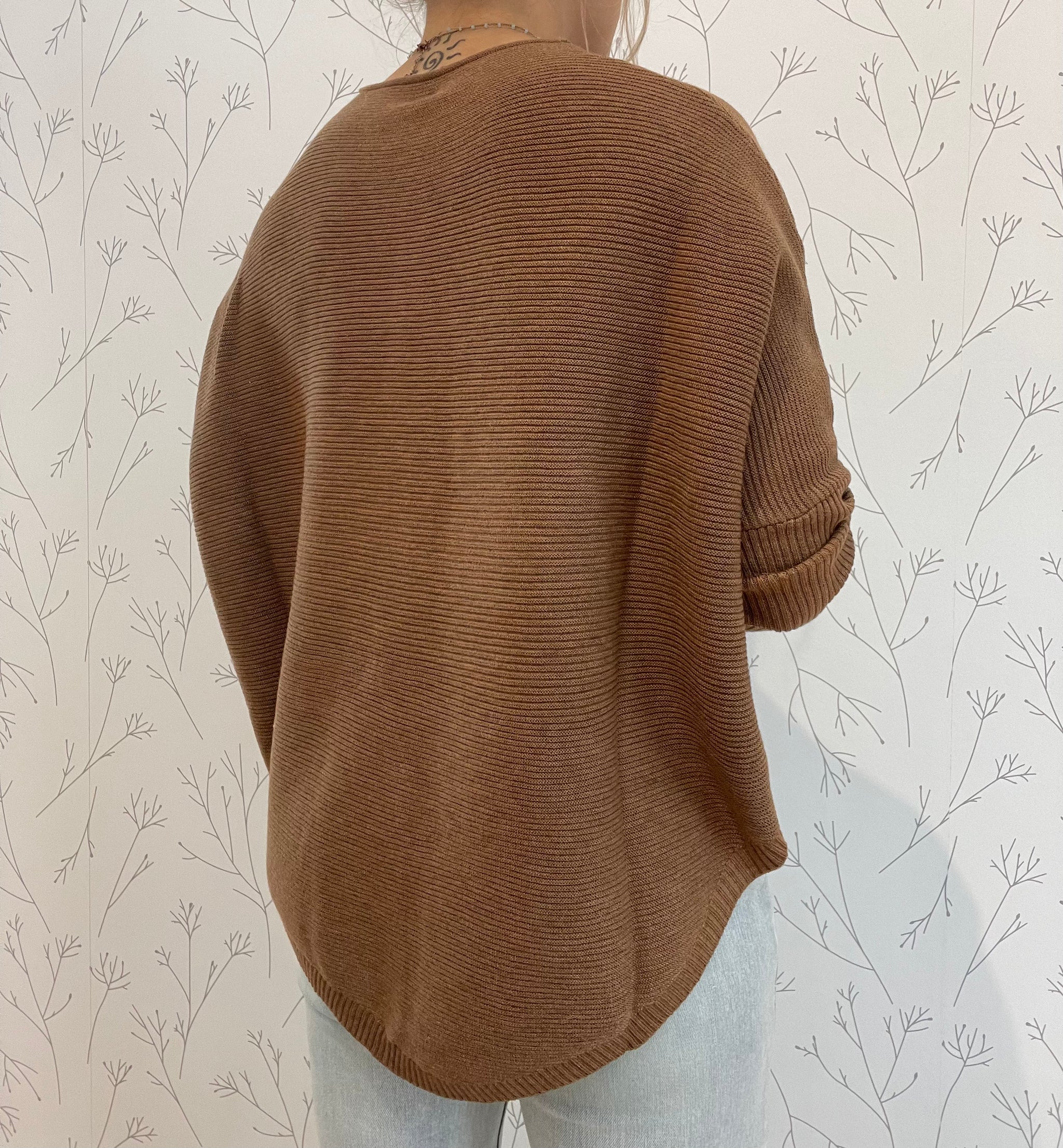 Ribbed Pullover Sweater