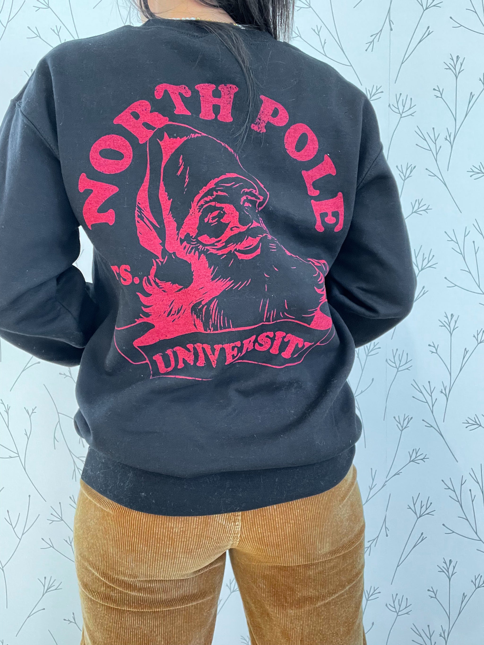 "North Pole University" Crew Neck