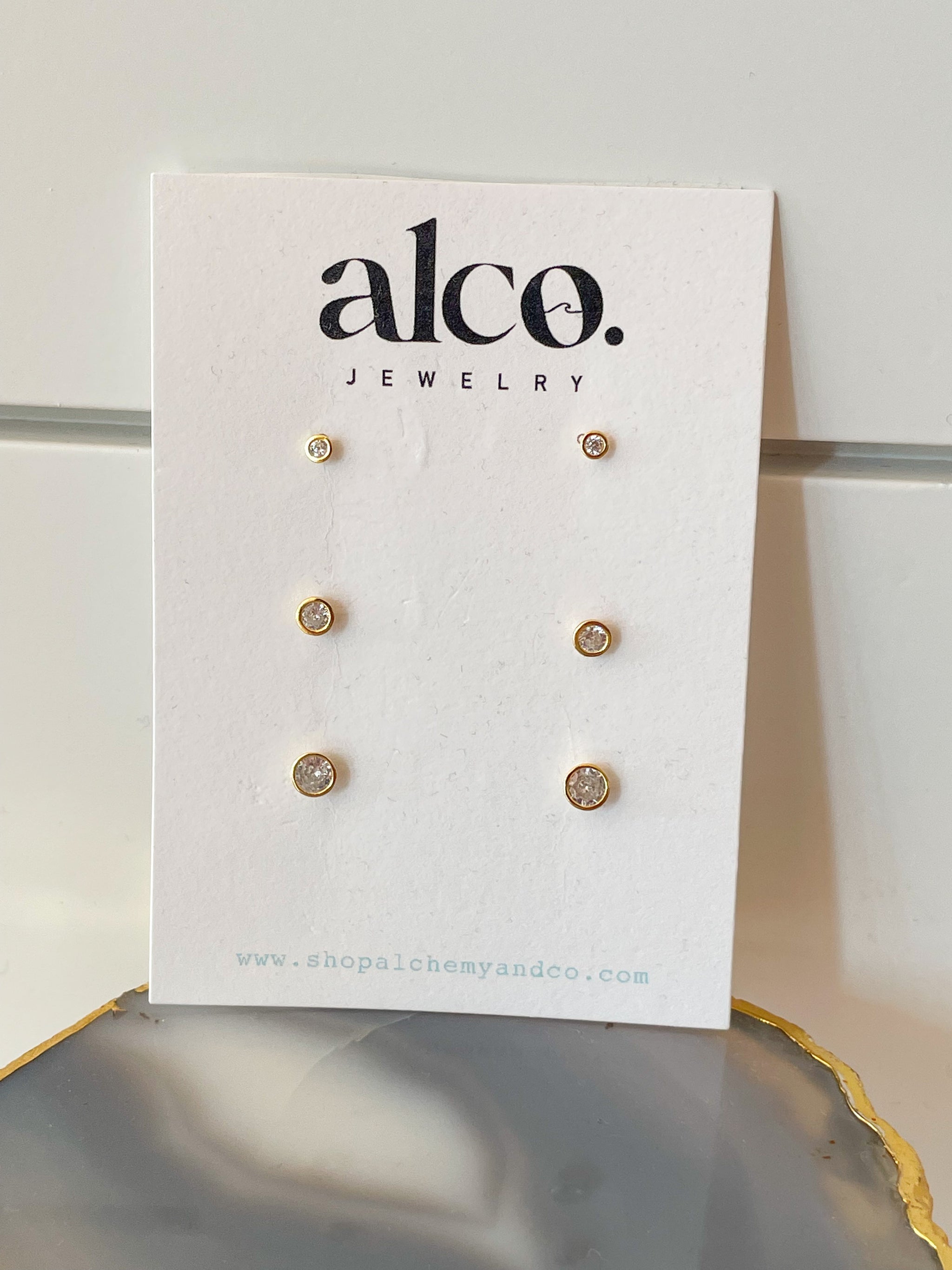Elixir Stud Earring Set