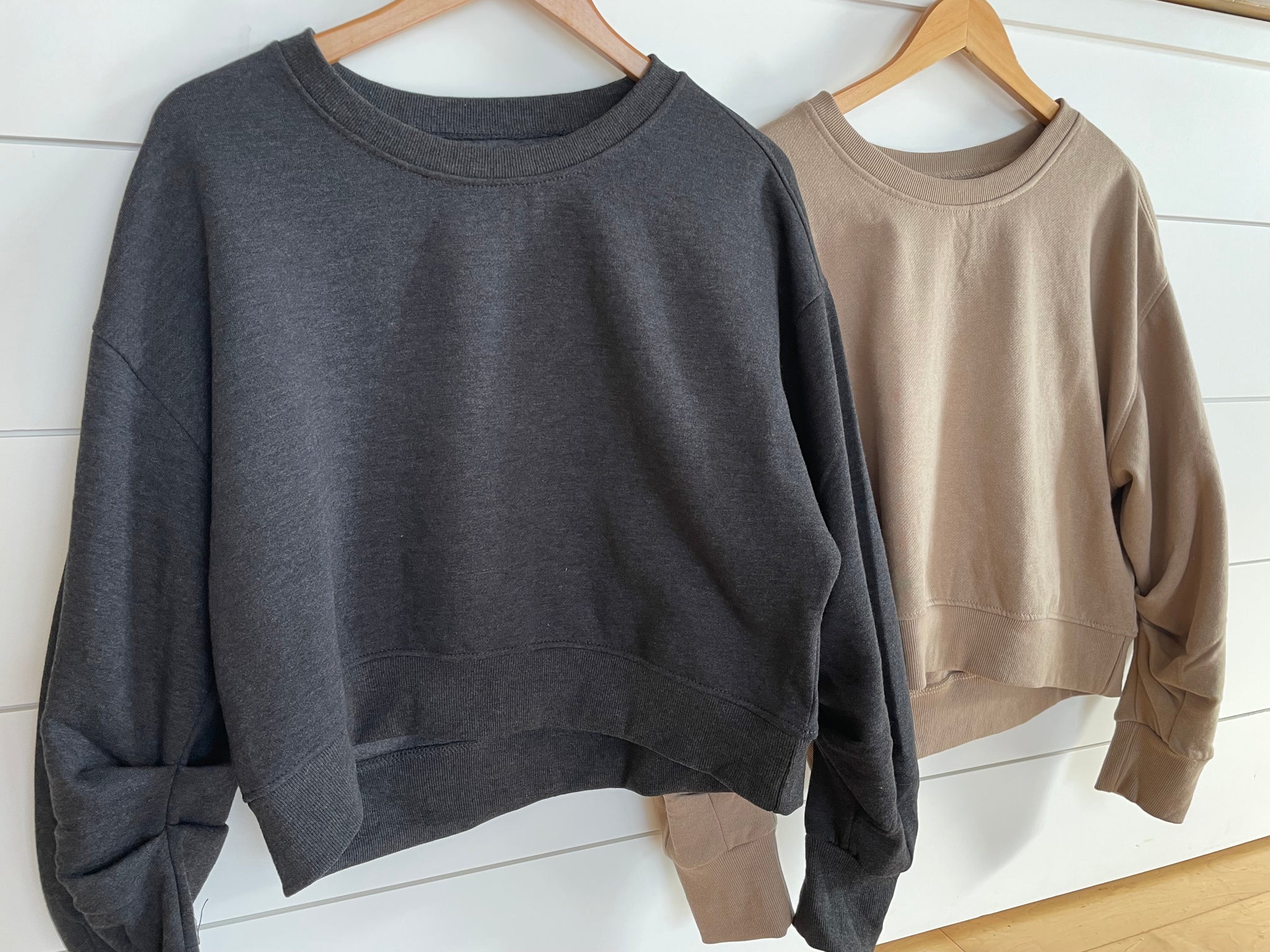 Soft Knit Cropped Lounge Top