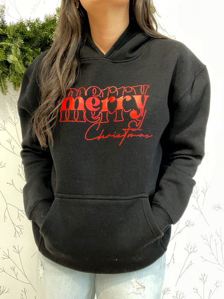 "Merry Merry Christmas" Hoodie (Kids)