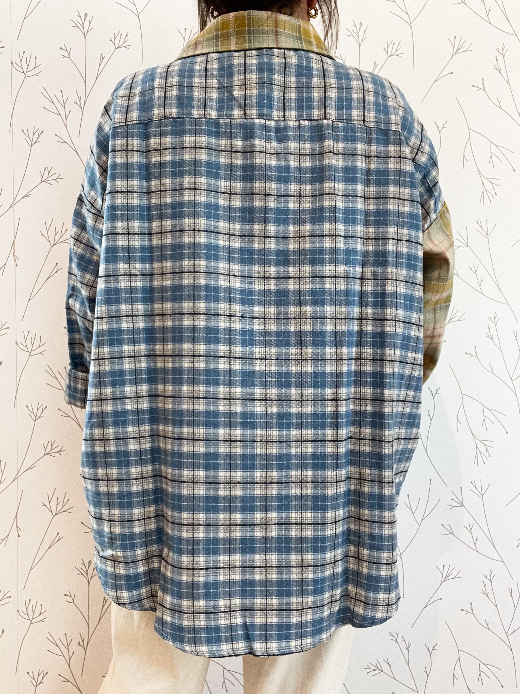 Light Weight Multicolor Plaid Flannel - Plus
